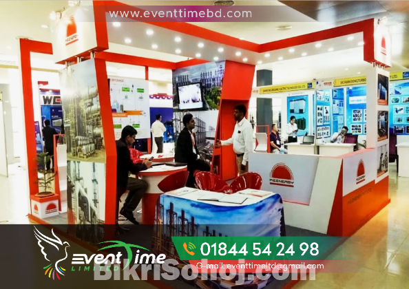 Exhibition stall design. Trade show booth design